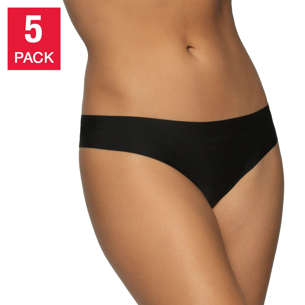 Felina Women's Clean Cut Thong (5-pack)
